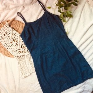 •Vintage Little Denim Dress•